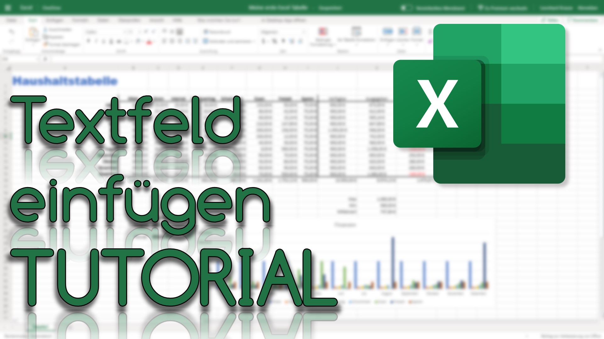 Textfeld einfügen in Excel Online (Video Thumbnail!)