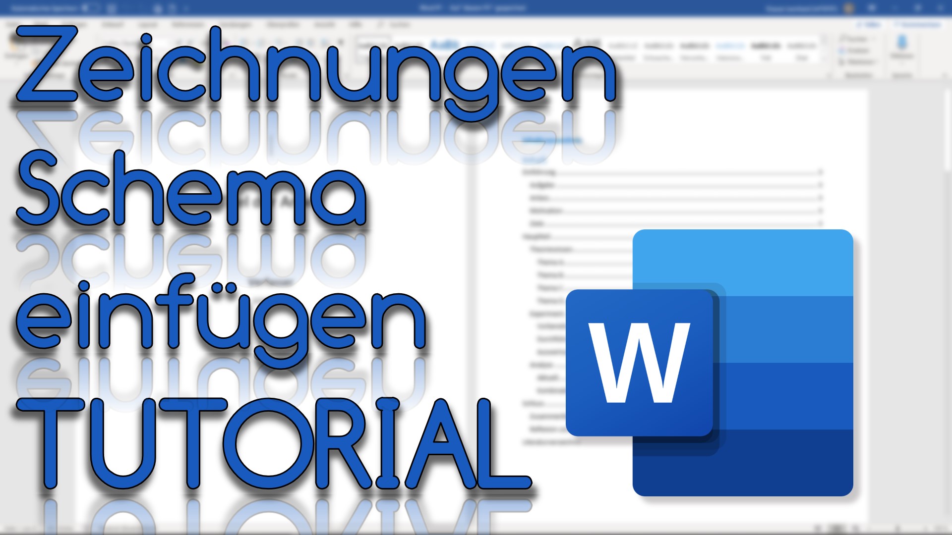 Zeichnungen und Schema erstellen in Word Online (Video Thumbnail!)