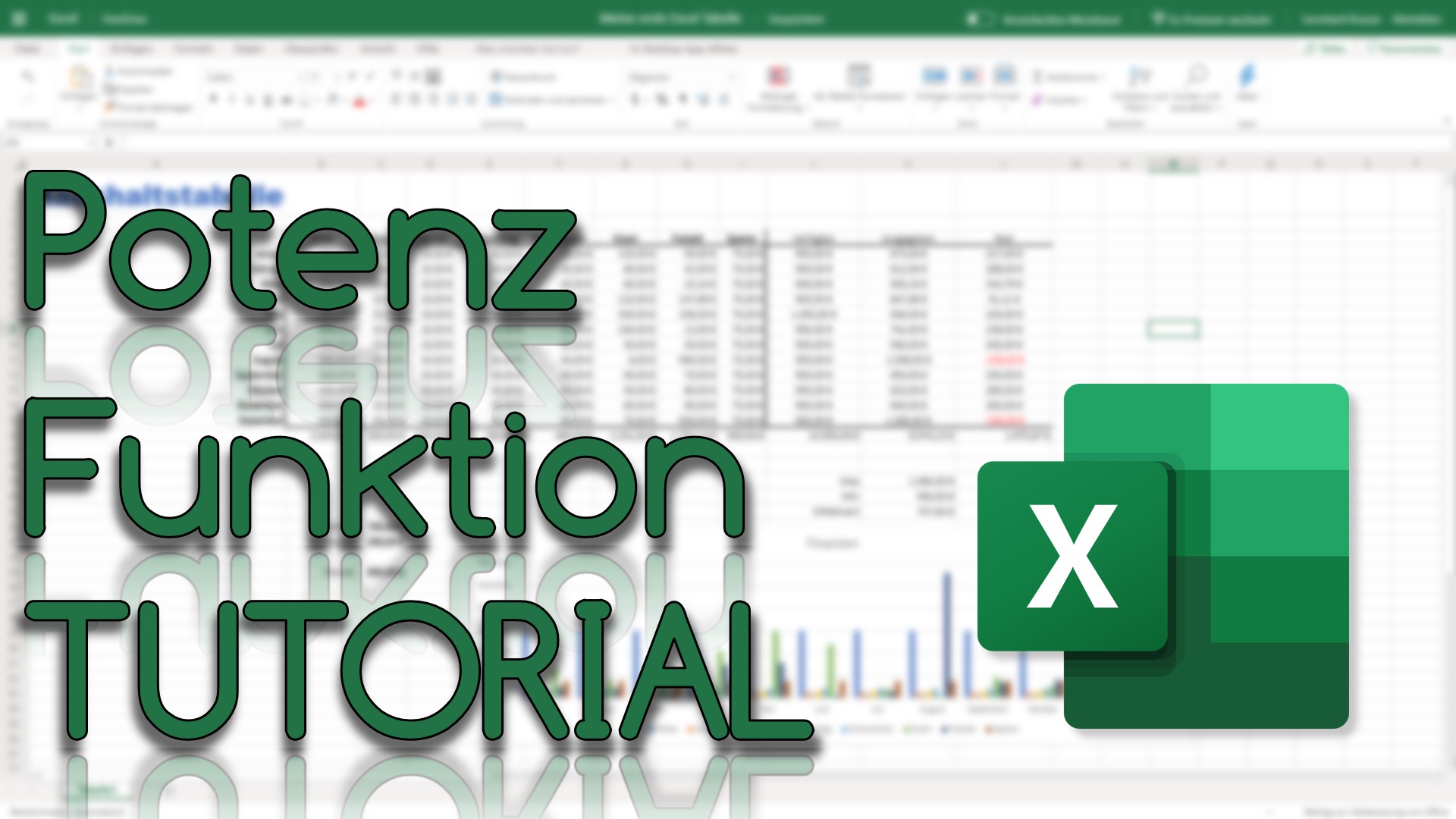 Potenz Funktion in Excel Online (Video Thumbnail!)