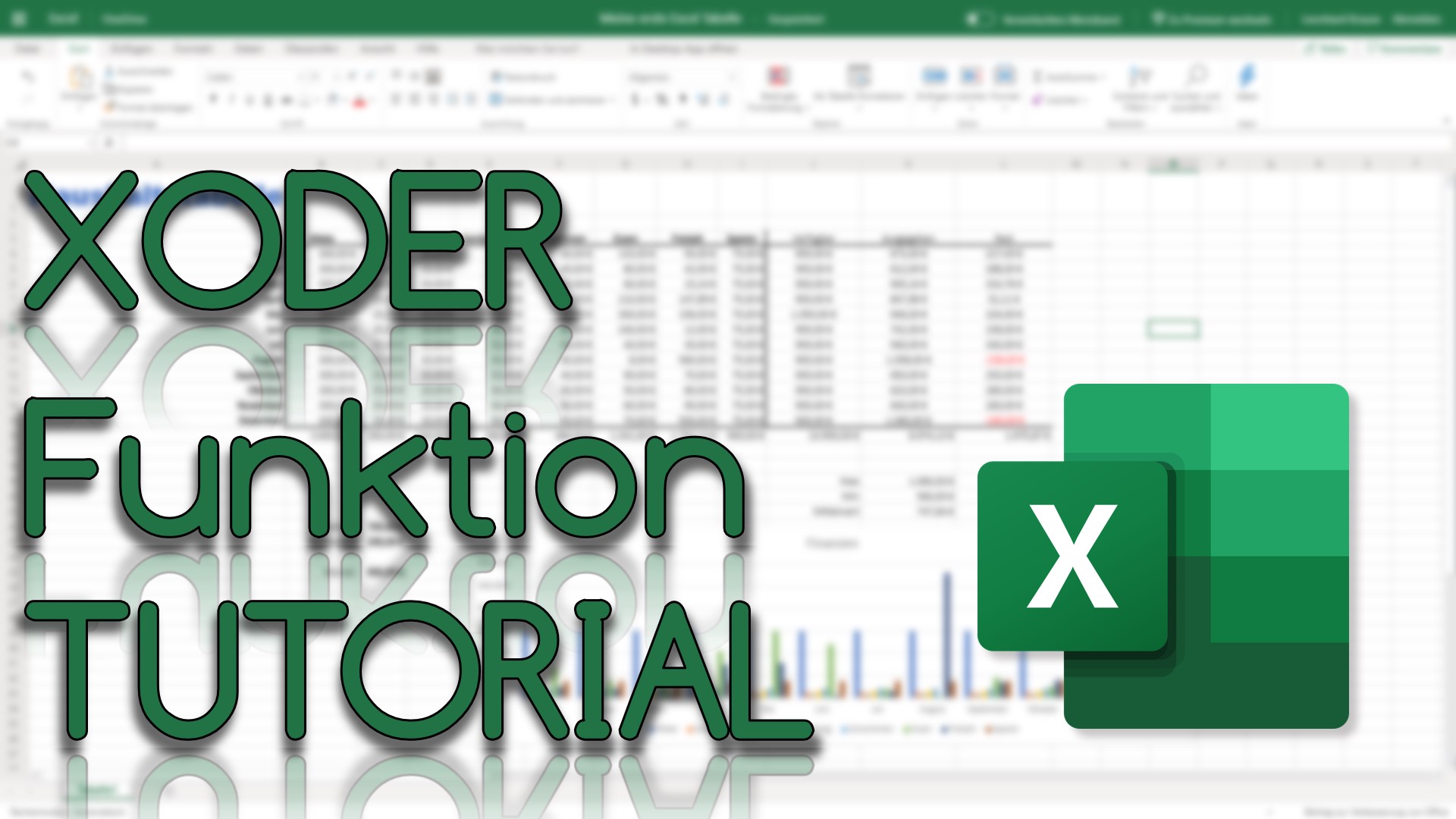 XODER Funktion in Excel Online (Video Thumbnail!)