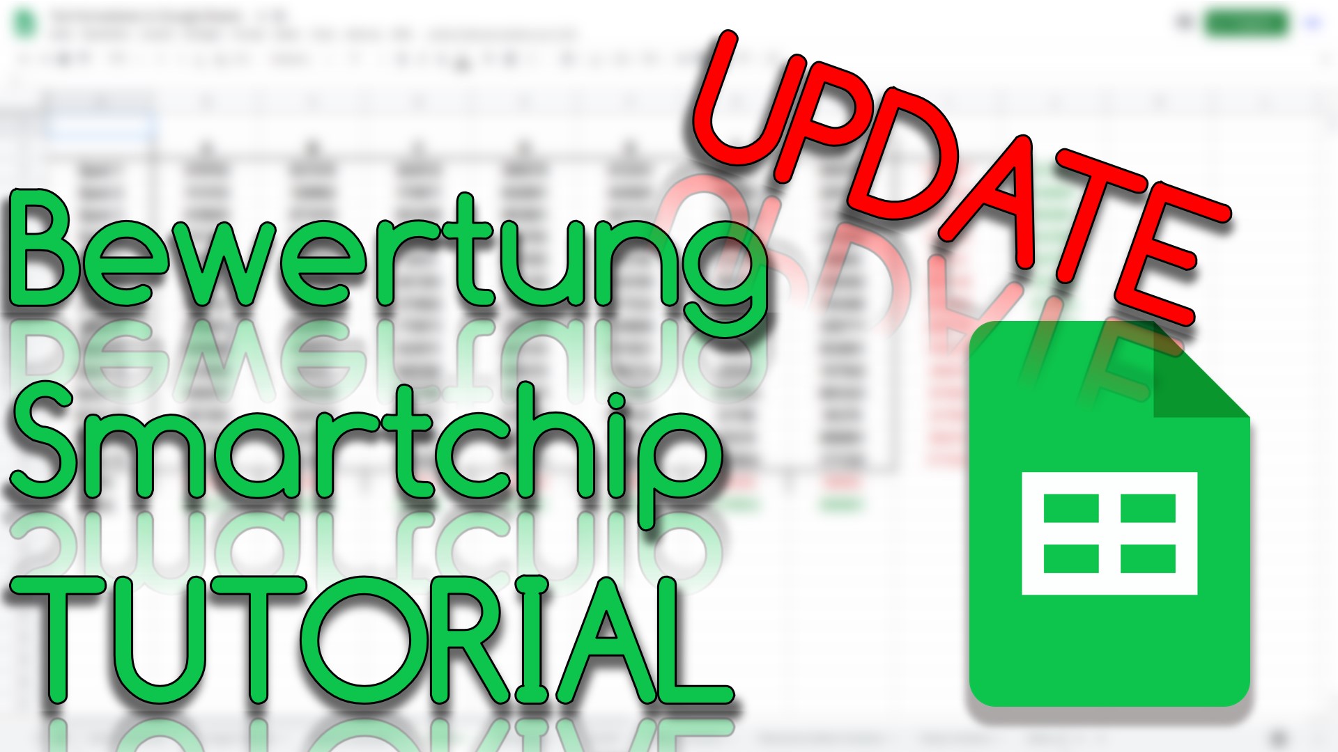 Neuer Smartchip in Google Sheets (Video Thumbnail!)