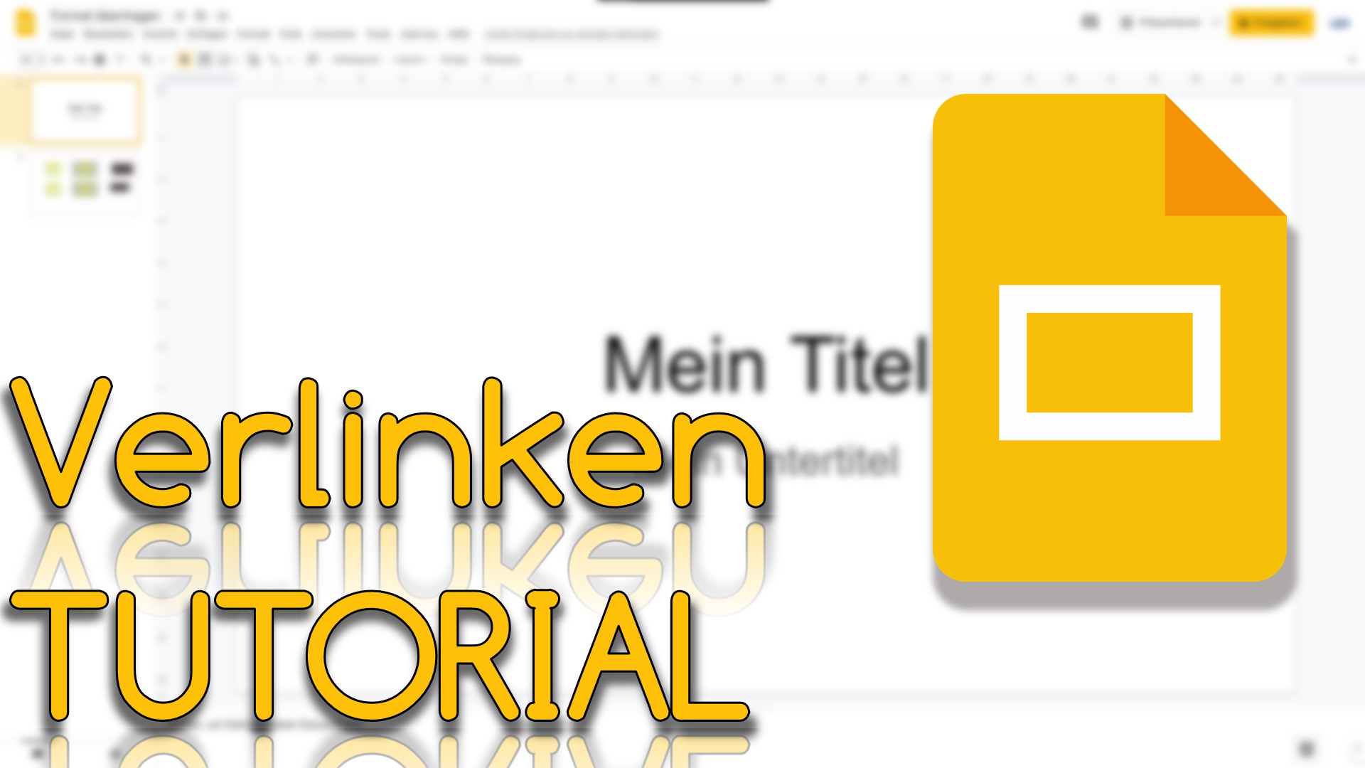 Verlinken in Google Slides (Video Thumbnail!)